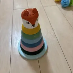IKEA スタッキングトイ キツネ 知育玩具のサムネイル