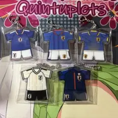 FIFA ワールドカップ サッカー日本代表2026 アクリルチャーム　5点セット