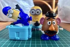 ハッピーセット(ミニオンズ)／トイストーリー ミスターポテトヘッド 3体セット