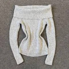 vintage Hollister off-the-shoulder knit