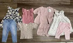 ベビー服セット 90cm~95cm プティマイン　putit main h&m他