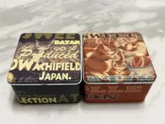 わちふぃーるど ダヤン マーシィ 缶ケース 2個セットのサムネイル