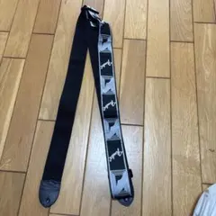 Fender ギターストラップ ブラック/グレー