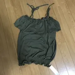 夢展望　オフショルダー トップス 6way カーキのサムネイル