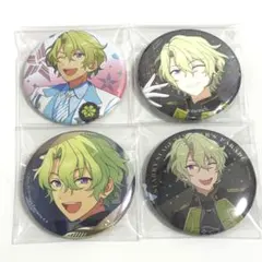 巴日和　缶バッジ 4個セット