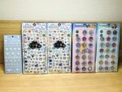 おはじきシール　タイルシール　キティ　ジュエルプチドロップシール　あわわちゃん