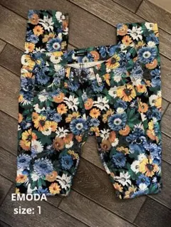 EMODA⭐︎花柄 スキニーパンツ size :１
