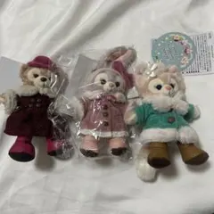 ディズニー　ステラルー　シェリーメイ　リーナベル　ぬいぐるみバッジ
