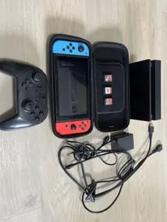 値下げ可能 即日発送 スイッチ本体 ゲームソフト5本 プロコン付き