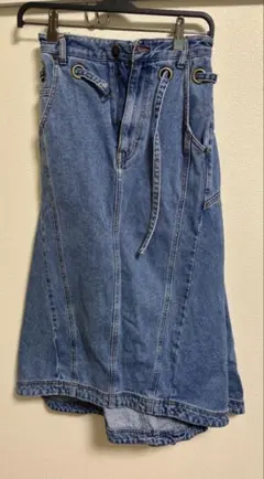 REDYAZEL デニムロングスカート ブルー