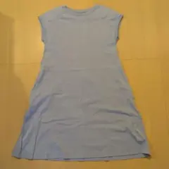UNIQLO ノースリーブワンピース 150サイズ ライトブルー