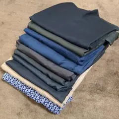 み*ぇ様 3852 メンズ着物・羽織・襦袢・浴衣おまとめ10着！リメイク・お稽古