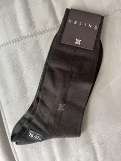 CELINE ダークグレー ソックス 26-27cm