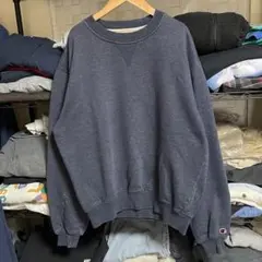 championチャンピオン紺タグVガゼットスウェット無地ネイビー紺ヴィンテージ