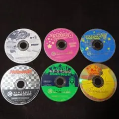 ゲームキューブソフト6本セット マリカー マリオパーティ ルイージ パワフル