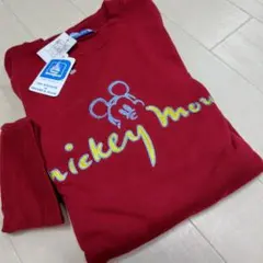 【新品未使用】ディズニーミッキーマウススウェットLサイズ