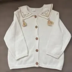 バースデイ コトリ セーラー襟カーディガン95