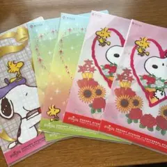 スヌーピー クリアファイル 5枚セット