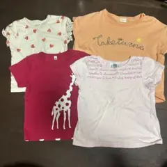女の子Tシャツ4枚セットのサムネイル