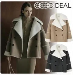 2026年最新】COCO deal ボアボンディングブルゾンの人気アイテム