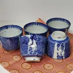 古伊万里 成化年製 染付 蕎麦猪口 6客セット 陶磁器 - メルカリ