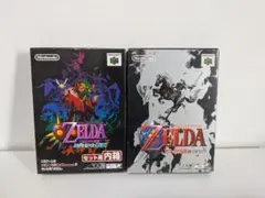 ゼルダの伝説 時のオカリナ 　ムジュラの仮面 セット　Nintendo64