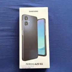 Samsung Galaxy A25 5G 本体 64GB ブラック