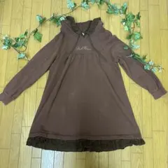 【PINKHOUSE】トレーナー生地ワンピース