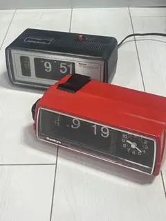 ナショナル 昭和レトロ ヤングスヤスヤ パタパタ時計 retrotron_c-d-00000016