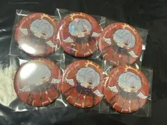 だるまいずごっど 大妖怪 缶バッジ デフォルメ 6個セット （ホロ入り）