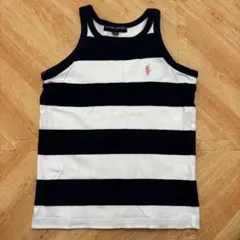 ラルフローレン　130 タンクトップ　ボーダー　トップス
