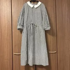 o*e様 新品未使用タグ付きto b by agnes bギンガムワンピ限定