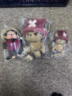 新品】モンチッチ×ルフィ・チョッパーぬいぐるみ2体セット - メルカリ
