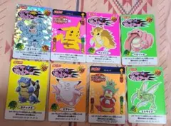 ニッスイ　ポケモンバトルシール　カイリキー　ピカチュウ　サンドパン　ベロリンガのサムネイル