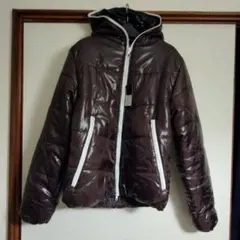 【新品】SIX STAR WEAR フード付きブラウンジャンパー　Mサイズ