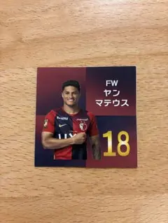 鹿島アントラーズ 18番 ヤン マテウス ステッカー