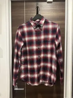 UNIQLO ユニクロ 長袖オンブレチェックシャツ