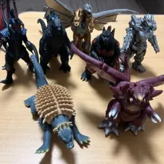 ゴジラフィギュア 7体セット