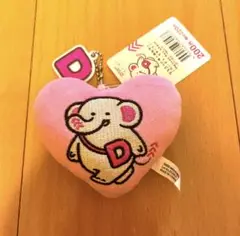 だいぞう　マスコットキーホルダー　ハート DAISO