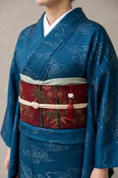 とんぼ玉帯飾りセット（赤）のサムネイル