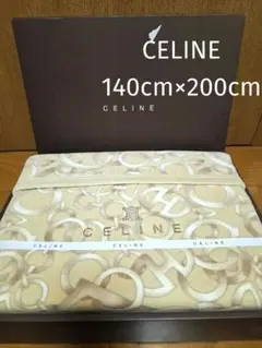 SALE!! 未使用品☆CELINE 綿毛布 シルキータッチ 綿100 シングル