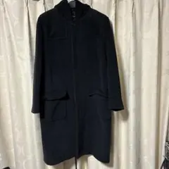 AOKIスーツブランド「LES MUES（レ・ミュー）」ウール混合ロングコート