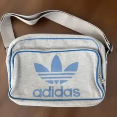 adidas グレー　ショルダーバッグ