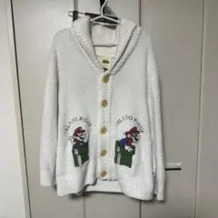 gelato pique マリオ フード付きカーディガン M-L