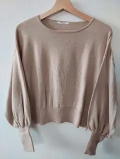 LOUNIE ルーニィ クロップド丈 ニット