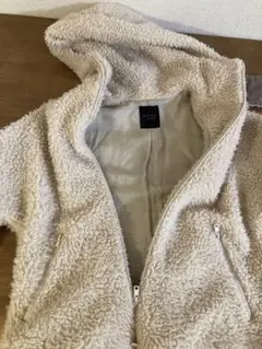 ダーマコレクション L ウール　ボアブルゾン