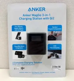 Anker ★ アンカー MagGo 3-in-1 ワイヤレス充電器 Qi２対応