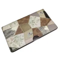 COACH コーチ 長財布 パッチワーク ドリーマー シグネチャー 花柄