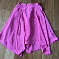 ꙳✧˖美品꙳✧˖CECILMcBEEビビットピンク フレアスカート Mサイズ