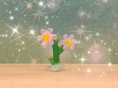可愛い*°♡一輪挿し 忘れな草☆ミニチュア ガラス細工☆ - メルカリ